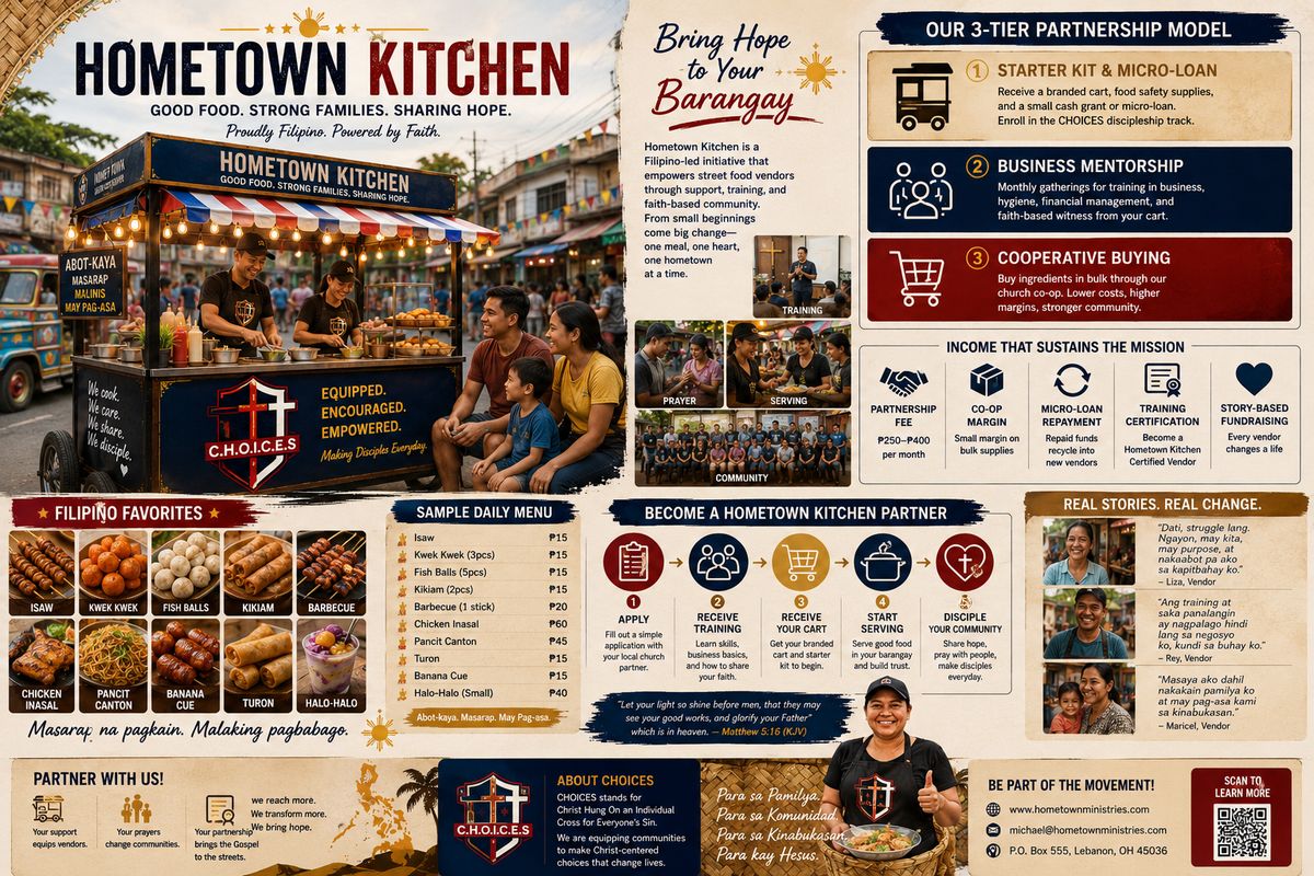 Hometown Kitchen — Good Food, Strong Families, Sharing Hope