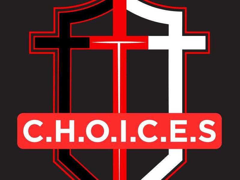 C.H.O.I.C.E.S. Book One cover with the shield logo